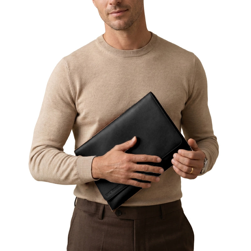 Tablet Sleeve Kulit Gino Mariani Black