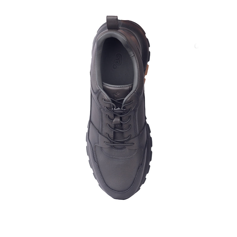 Sepatu Casual Pria Sneakers Gino Mariani Galenos Dark Grey