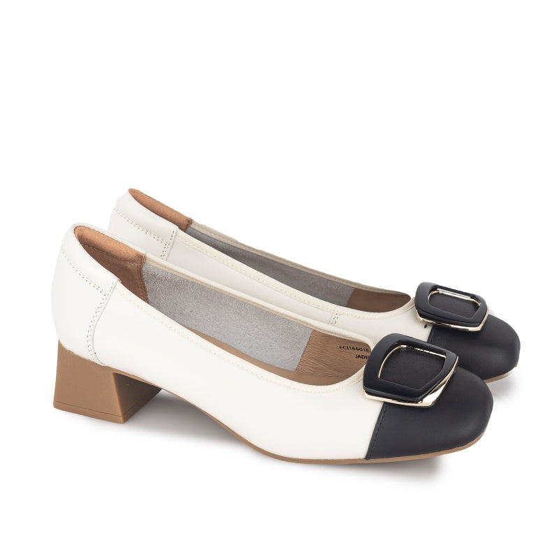 Sepatu Pantofel Formal Wanita Gino Mariani Jadine Black