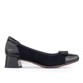 Sepatu Pantofel Formal Wanita Gino Mariani Florence Black
