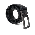 Gino Mariani Harter Buckle Belt Kulit Pria Black