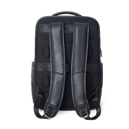 Backpack Tas Ransel Kulit Pria Gino Mariani Baron Black