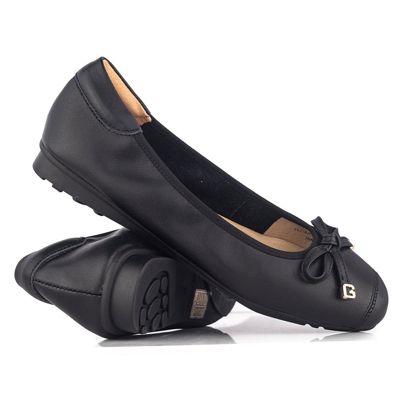Sepatu Ballet Flats Wanita Gino Mariani Inara Black