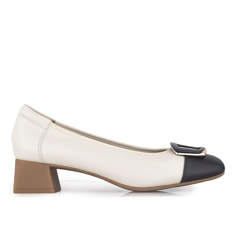 Sepatu Pantofel Formal Wanita Gino Mariani Jadine Black