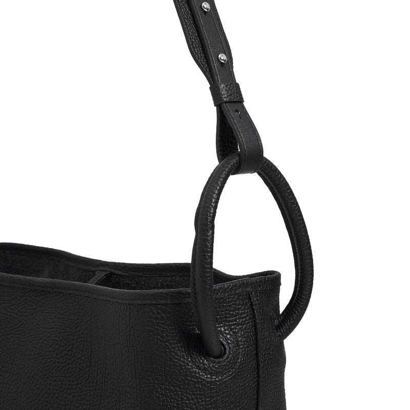 Tas Wanita Hobo Bag Gino Mariani Detra Black
