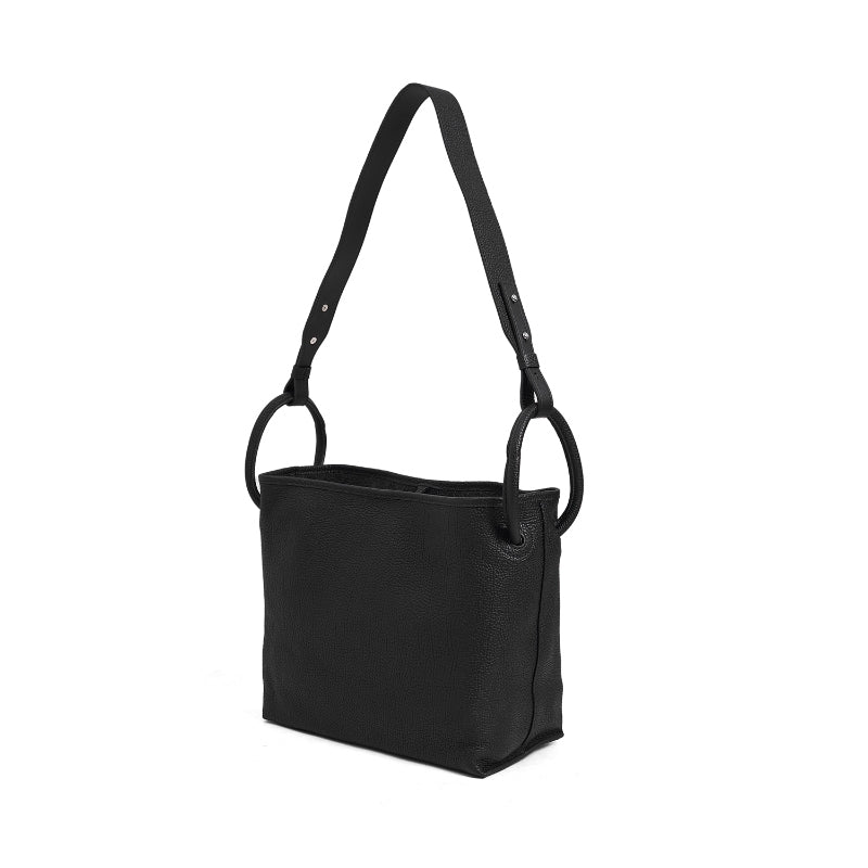 Tas Wanita Hobo Bag Gino Mariani Detra Black