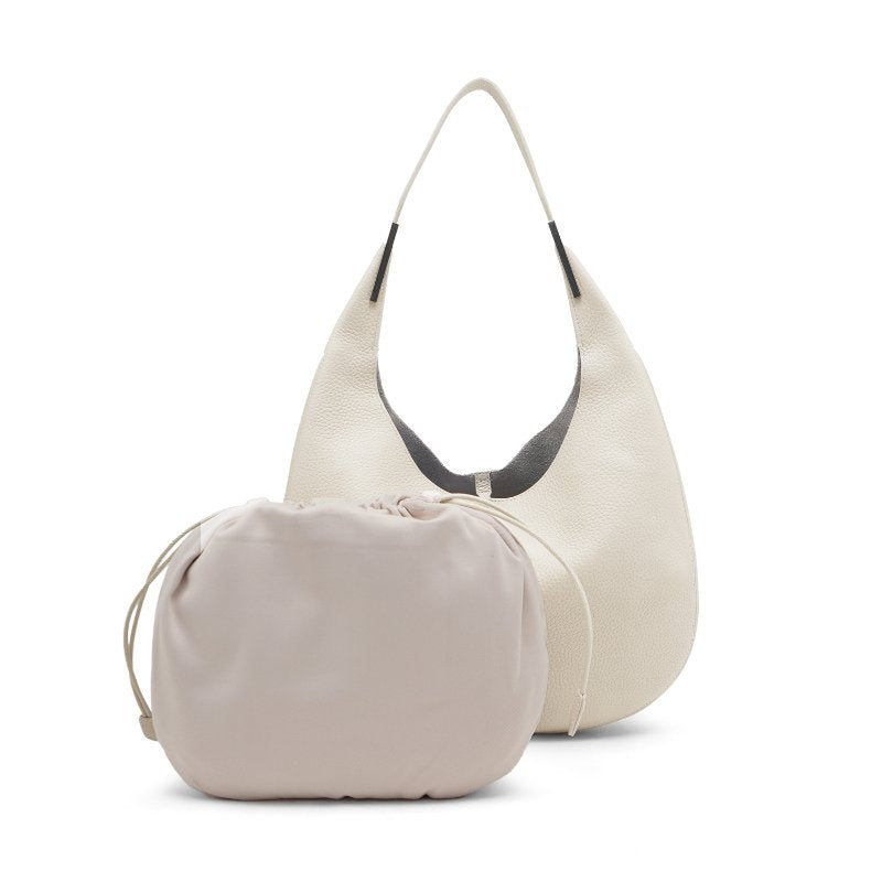 Tas Wanita Hobo Bag Gino Mariani Farella Off White