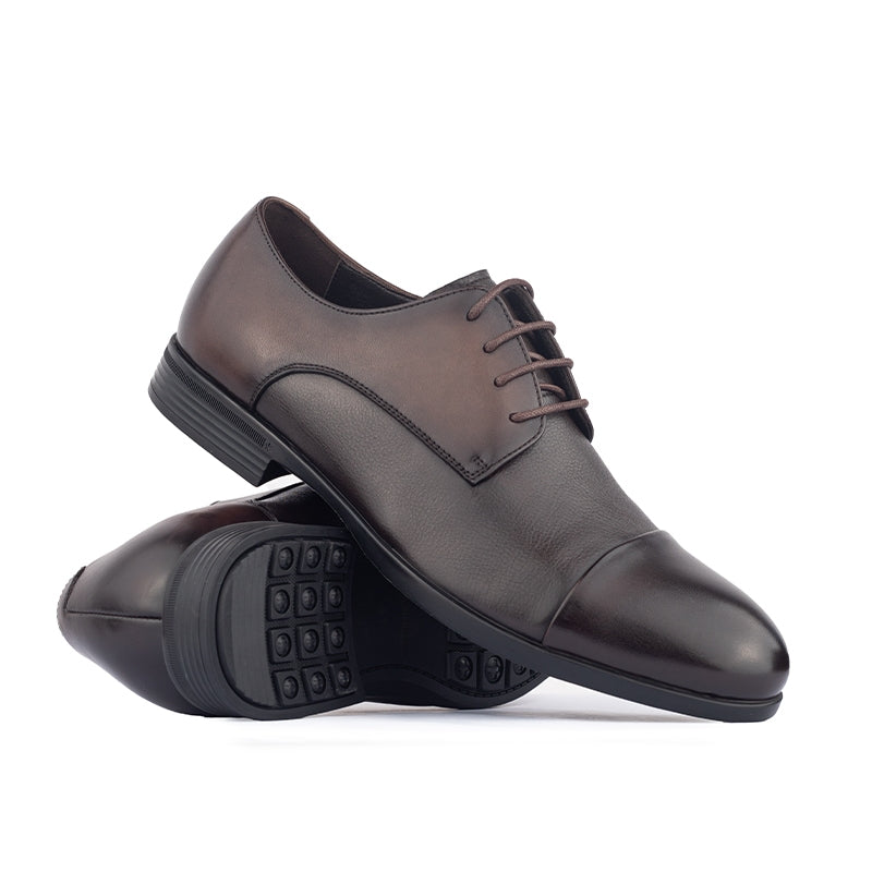 Sepatu Pria Pantofel Formal Gino Mariani Isoka Brown