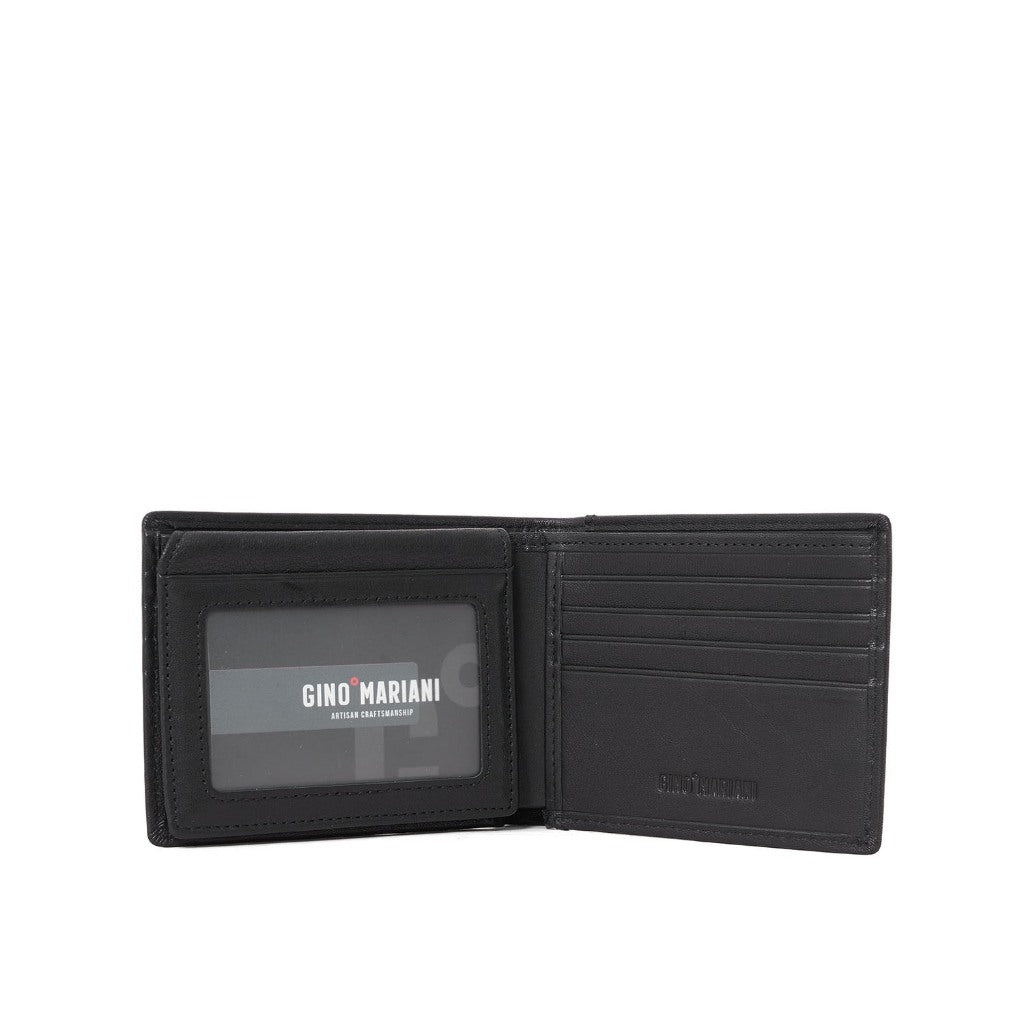 Gino Mariani Craven - Boxed 2 In 1 Wallet & Belt Gift Set Black