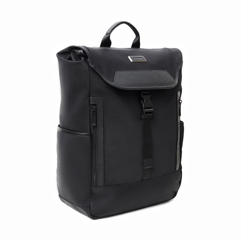 Backpack Tas Ransel Pria Gino Mariani Agiel Black