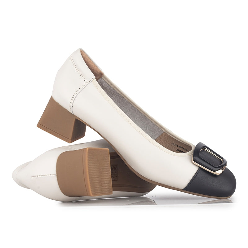Sepatu Pantofel Formal Wanita Gino Mariani Jadine Black