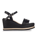 Sepatu Wedges Wanita Gino Mariani Gabby Black