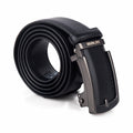 Gino Mariani Giyan Buckle Belt Kulit Pria Black