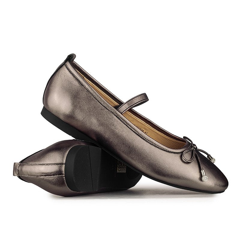 Sepatu Ballet Flats Wanita Gino Mariani Gaisha Black
