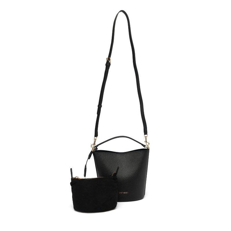 Tas Wanita Gino Mariani Isla Bucket Bag Black