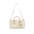 Tas Wanita Quilted Top handle Gino Mariani Axelia Offwhite