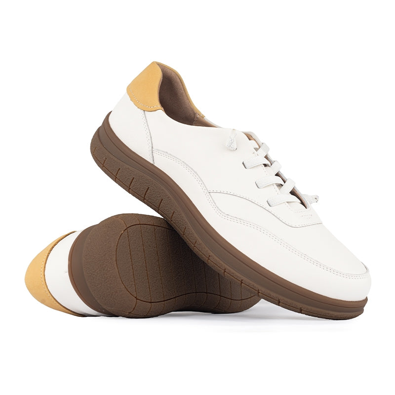 Sepatu Casual Sneakers Wanita Gino Mariani Feodora White