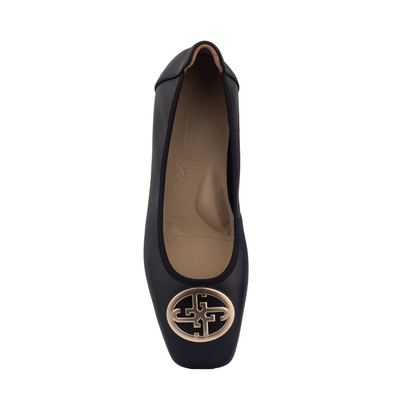 Sepatu Flat Wanita Gino Mariani Ederly Black