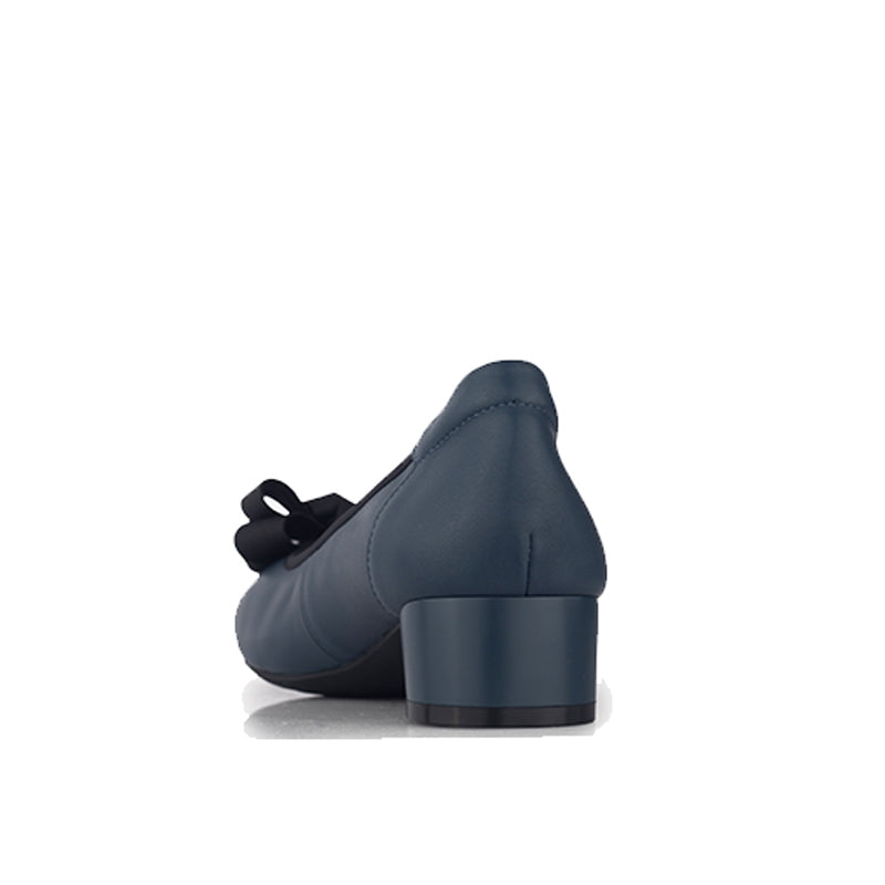 Sepatu Pantofel Formal Wanita Gino Mariani Elara 1 Navy