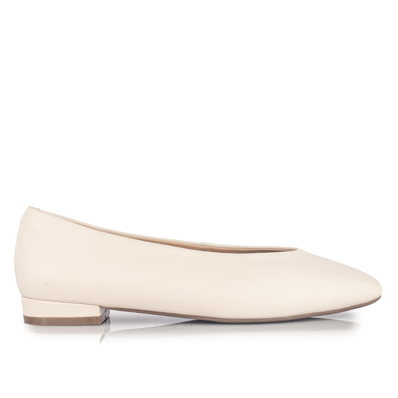 Sepatu Flats Wanita Gino Mariani Georgina Off White