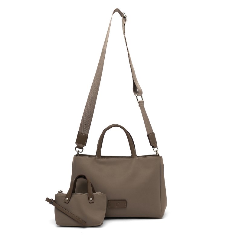 Tas Wanita Gino Mariani Tote Bag Fiska Khaki