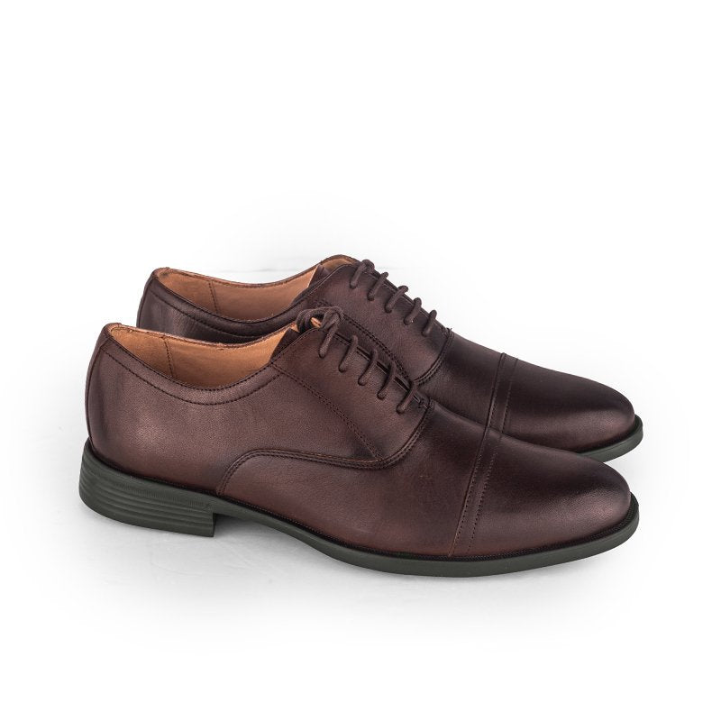 Sepatu Kulit Pria Pantofel Formal Gino Mariani Ignacio 1 Coffee