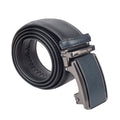 Gino Mariani Gobin Buckle Belt Kulit Pria Navy