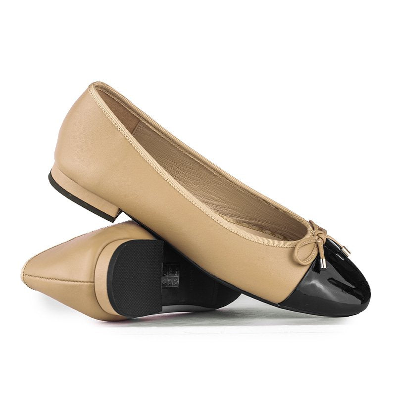 Sepatu Flat Wanita Gino Mariani Galena Khaki