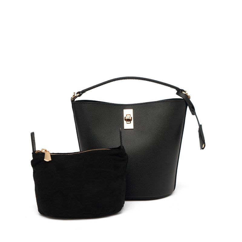 Tas Wanita Gino Mariani Isla Bucket Bag Black