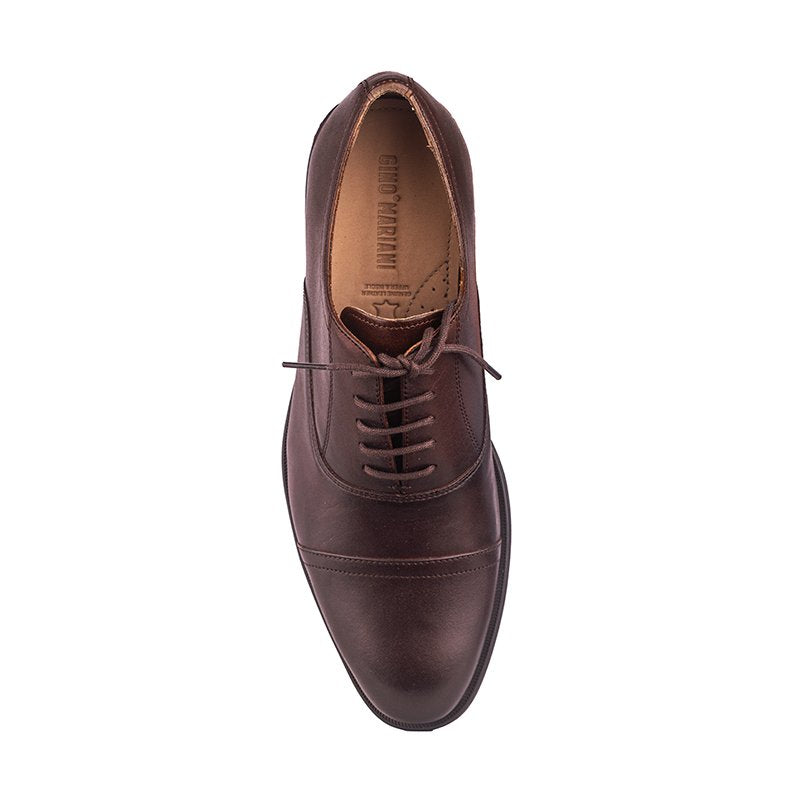 Sepatu Kulit Pria Pantofel Formal Gino Mariani Ignacio 1 Coffee
