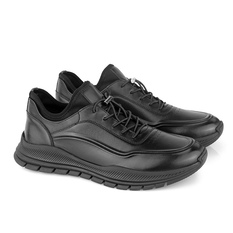 Sepatu Casual Pria Sneakers Gino Mariani Fonzo 2 Black
