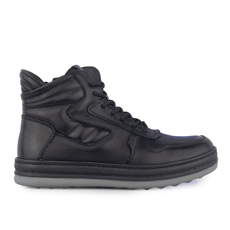 Sepatu Pria Boots Casual Gino Mariani Jacob 1 Black