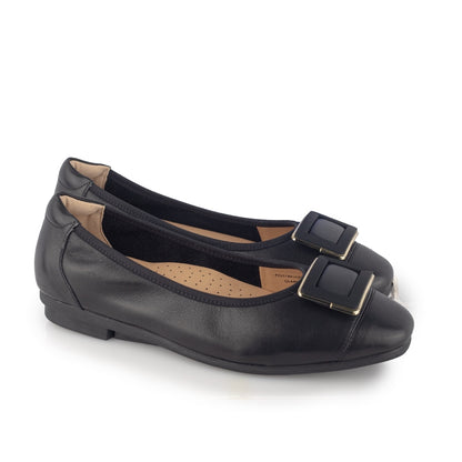 Sepatu Flat Wanita Gino Mariani Glarisa Black