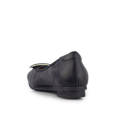 Sepatu Flat Wanita Gino Mariani Glarisa Black