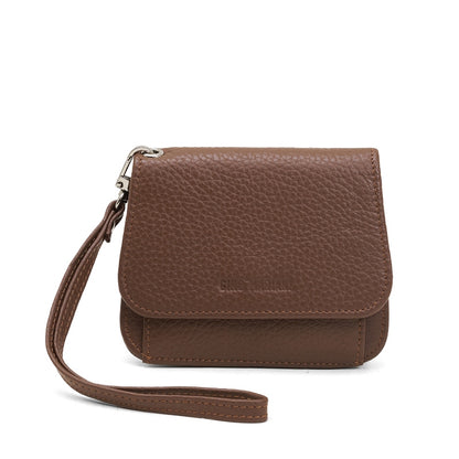 Dompet Kulit Wanita Gino Mariani Small Wallet Alba Brown