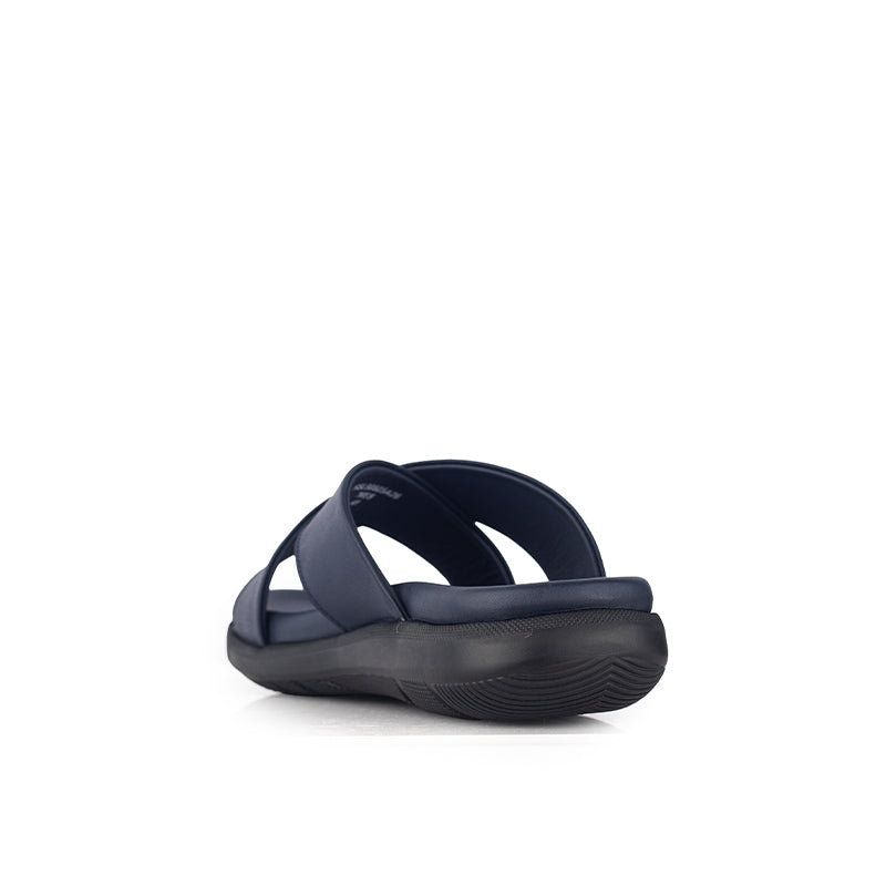 Sandal Kulit Pria Gino Mariani Ives Navy
