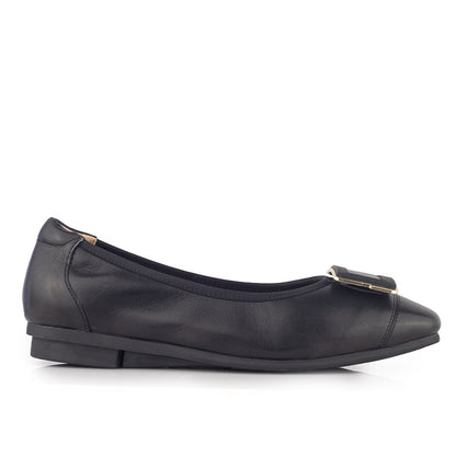 Sepatu Flat Wanita Gino Mariani Glarisa Black
