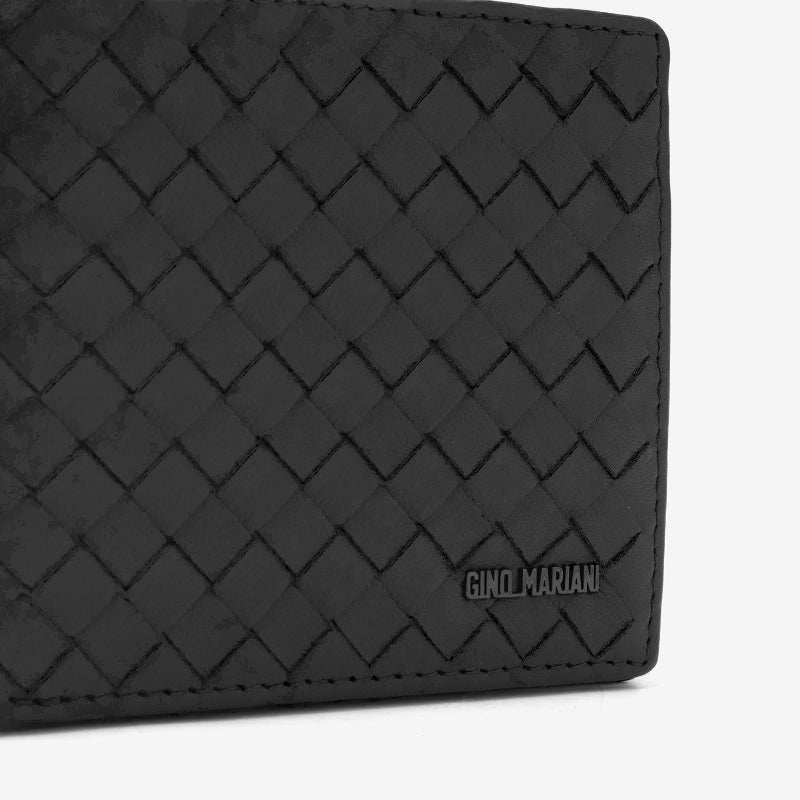 Dompet Kulit Pria Gino Mariani Kenji Black
