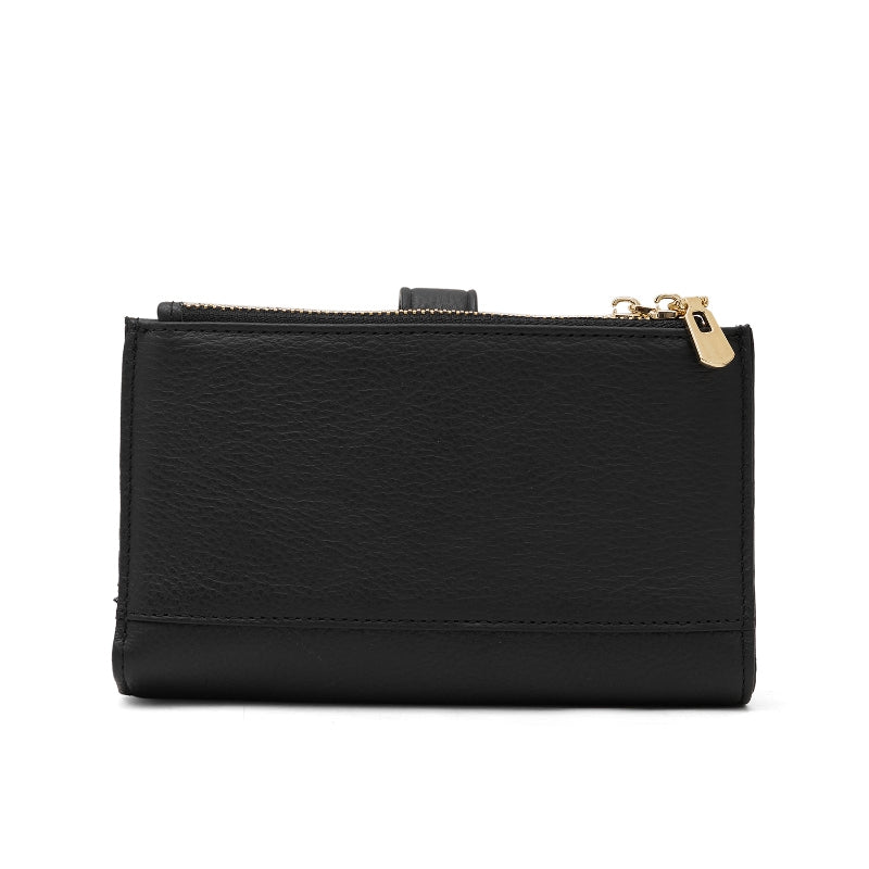 Dompet Panjang Wanita Gino Mariani Long Wallet Aura Black