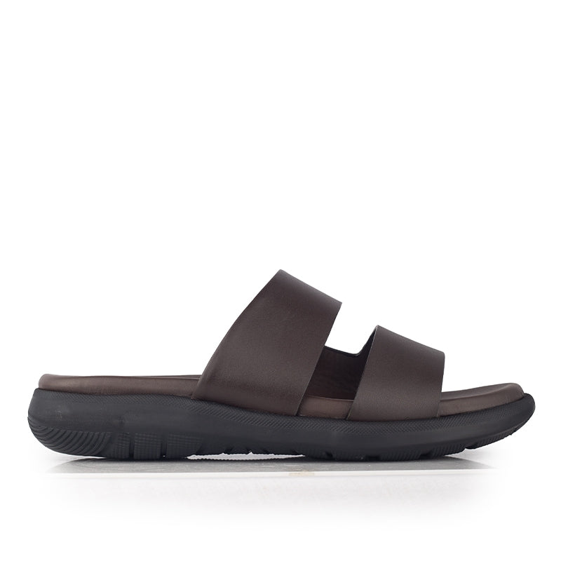 Sandal Kulit Pria Gino Mariani Issa Brown