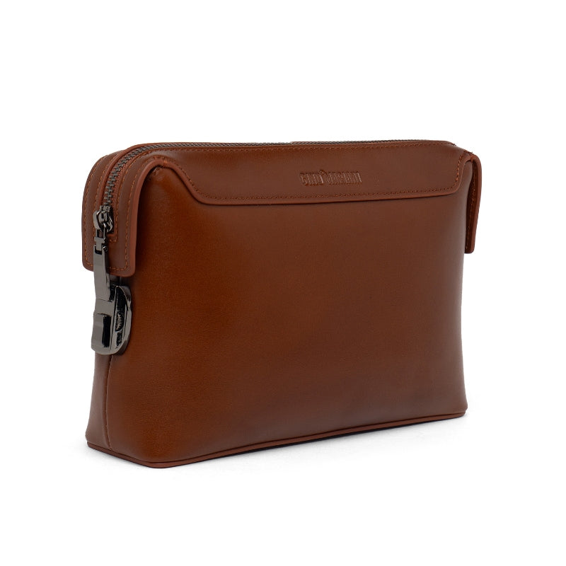 Clutch Pria Gino Mariani Atley Brown