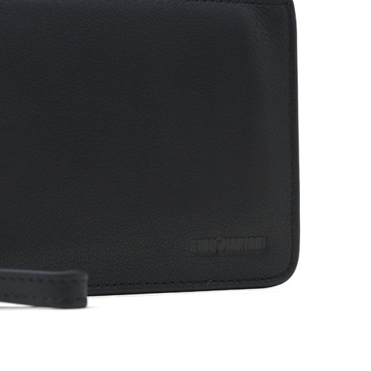 Pouch Kulit Pria Gino Mariani Kaden Black