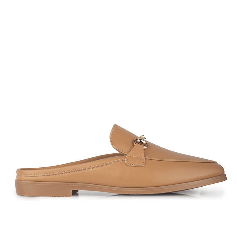 Sepatu Wanita Casual Loafer Gino Mariani Fiza Brown