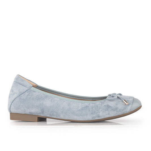 Sepatu Ballet Flats Wanita Gino Mariani Federica Baby Blue