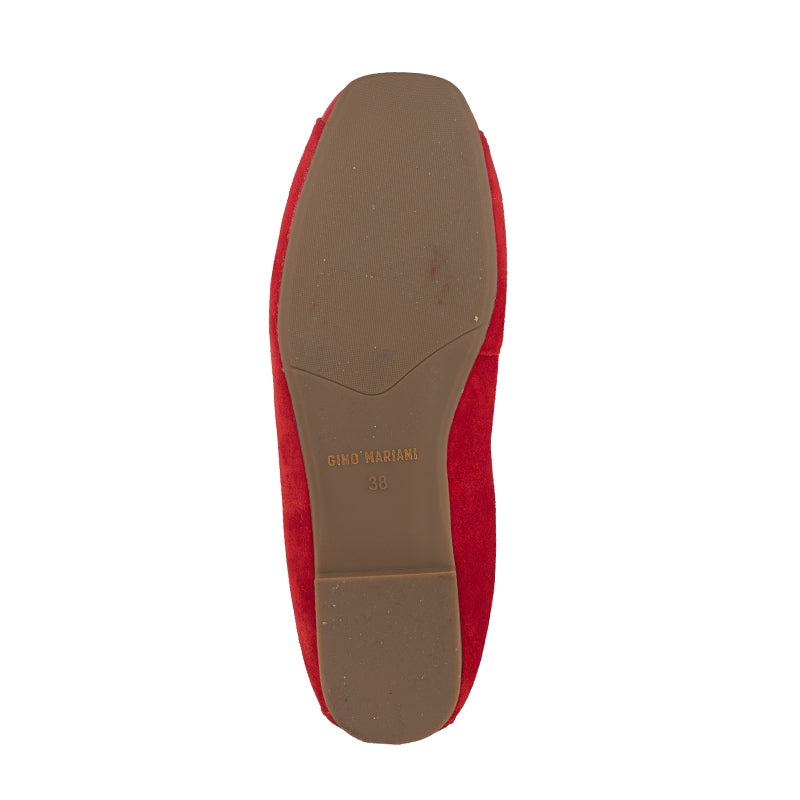 Sepatu Ballet Flats Wanita Gino Mariani Federica Red