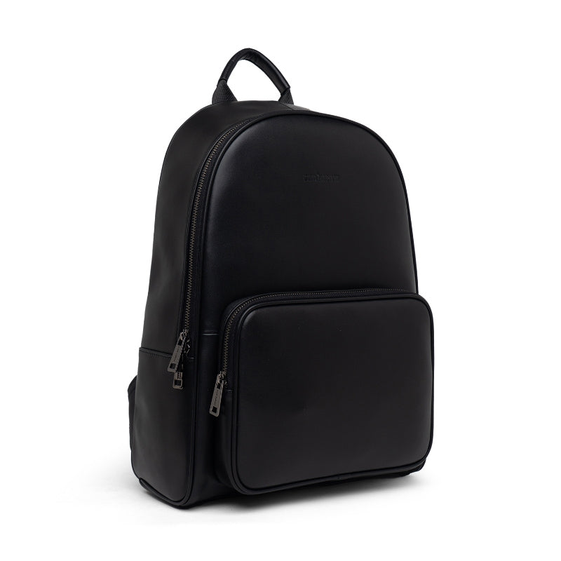 Backpack Tas Ransel Kulit Pria Gino Mariani Alwine Black