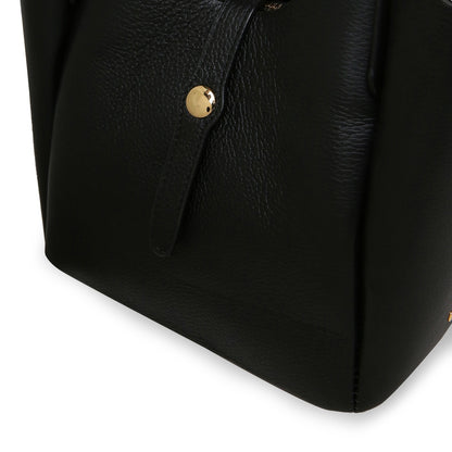 Tas Wanita Top Handle Bag Gino Mariani Byrel Black