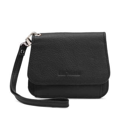 Dompet Kulit Wanita Gino Mariani Small Wallet Alba Black