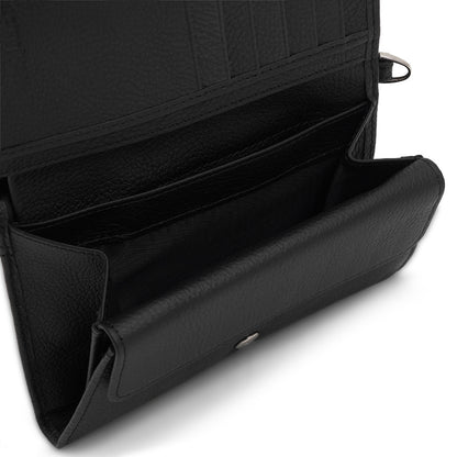 Dompet Kulit Wanita Gino Mariani Avena Black