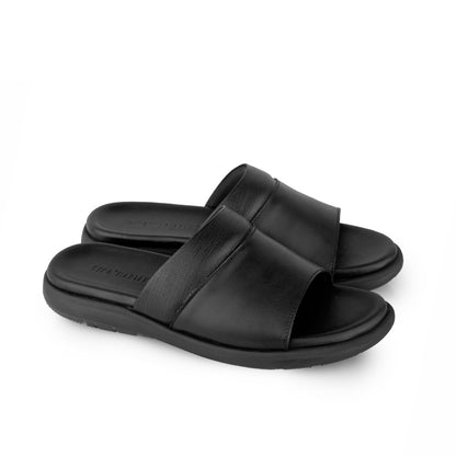 Sandal Kulit Pria Gino Mariani Ilton Black
